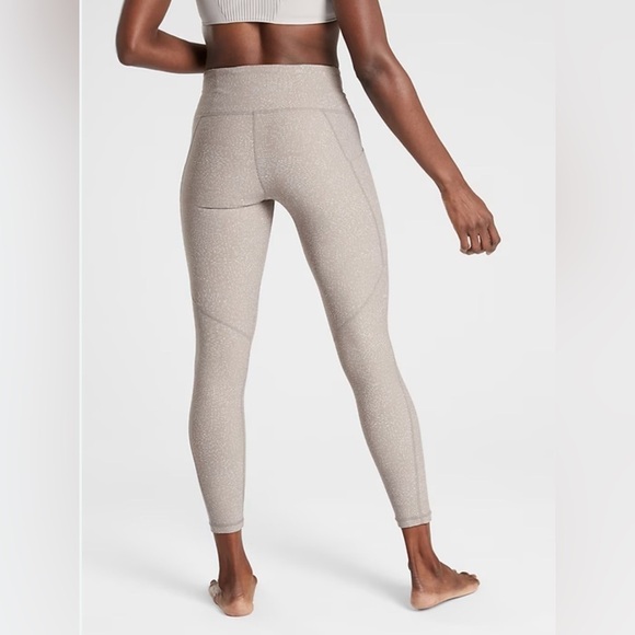 Athleta Salutation Stash Pocket Tights Rainwater pattern full lengthy leg XS - Picture 2 of 15